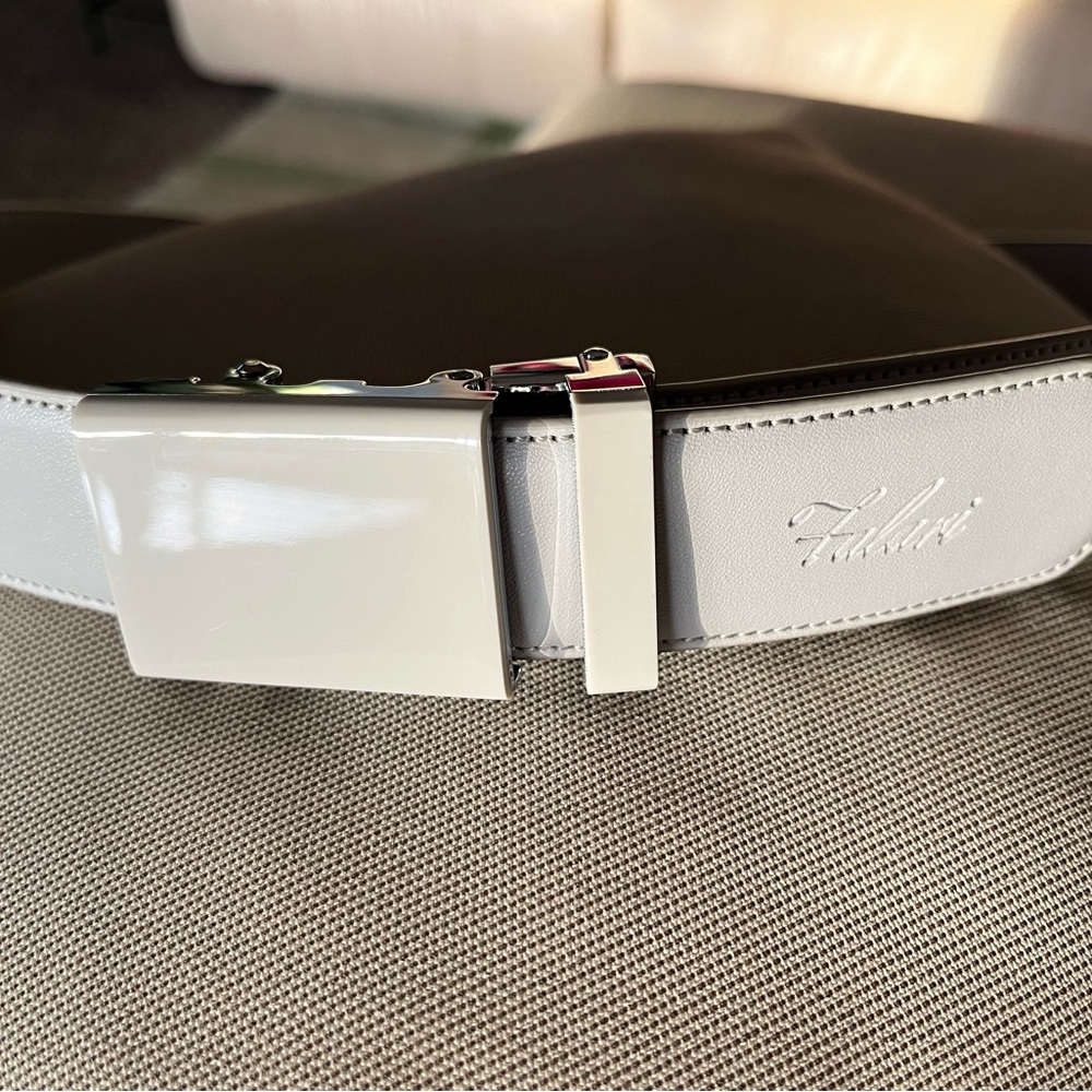 Falari Unisex Leather Belt XL:42-44